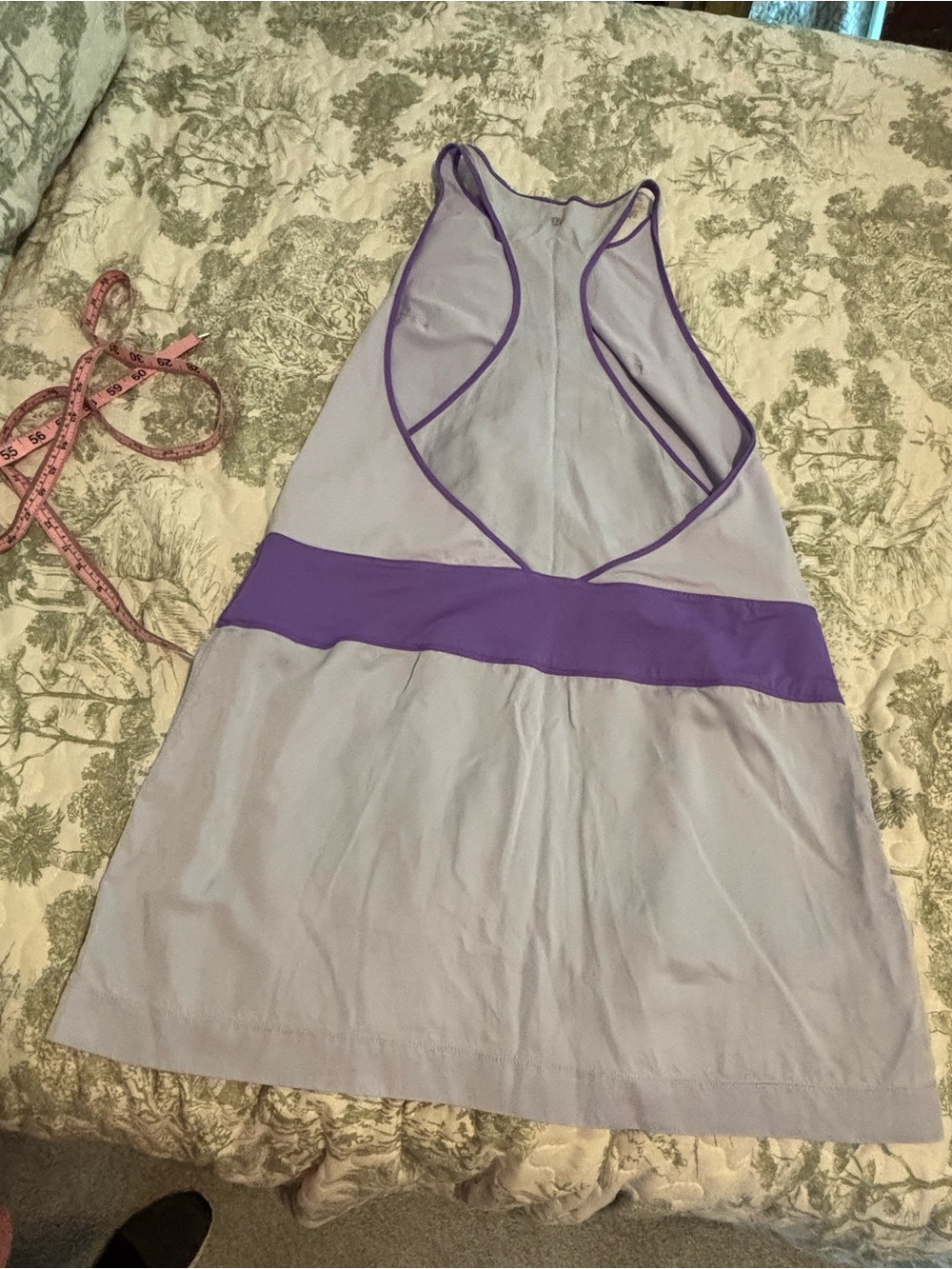 Lululemon Blissed Out dress sz 8 Cool Breeze Power Purple vintage y2k festival - Picture 11 of 14